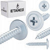 ETANCO GM-S selbstschneidende Blechschrauben Flachkopf verzinkt 4,2 x 85 mm 250 Stk.