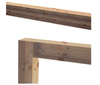WKFC Vollgewinde-Konstruktionsschrauben mit Zylinderkopf Weiß 8x220