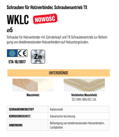 Winkelbeschlagschraube 5x70