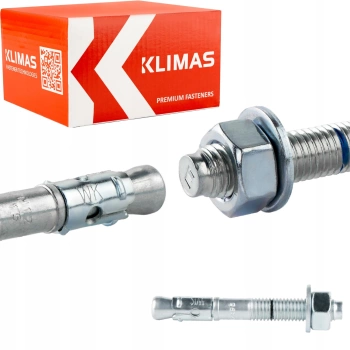 Klimas LE-ZN Mechanischer Anker Stahlanker verzinkt 8 x 155 mm 50 Stück