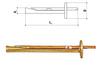 KRW Deckennägel 6x35