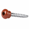 ESSVE Bohrschrauben EPDM TX25 Holz RAL 8004 Kupferbraun 4,8 × 35 mm 250 Stk.