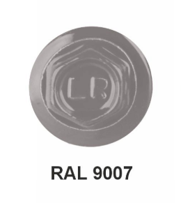 ETANCO Selbstbohrschrauben Trapezblechschrauben RAL 9007 4,8 x 100 mm 100 Stk.