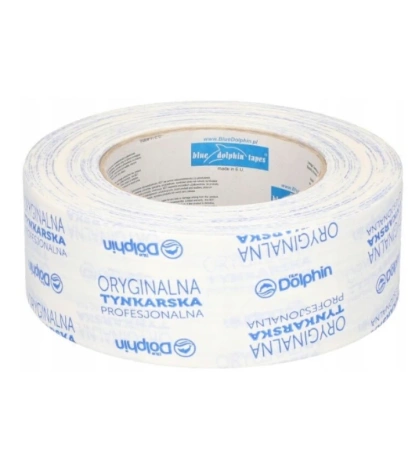 Blue Dolphin 30 Tage Profi-Putzband Abdeckband Stuckateurband 38 mm x 50 m